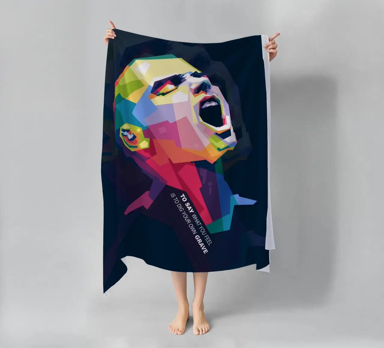 Sinead O' Connor in stile WPAP telo mare da Alkahfsmart