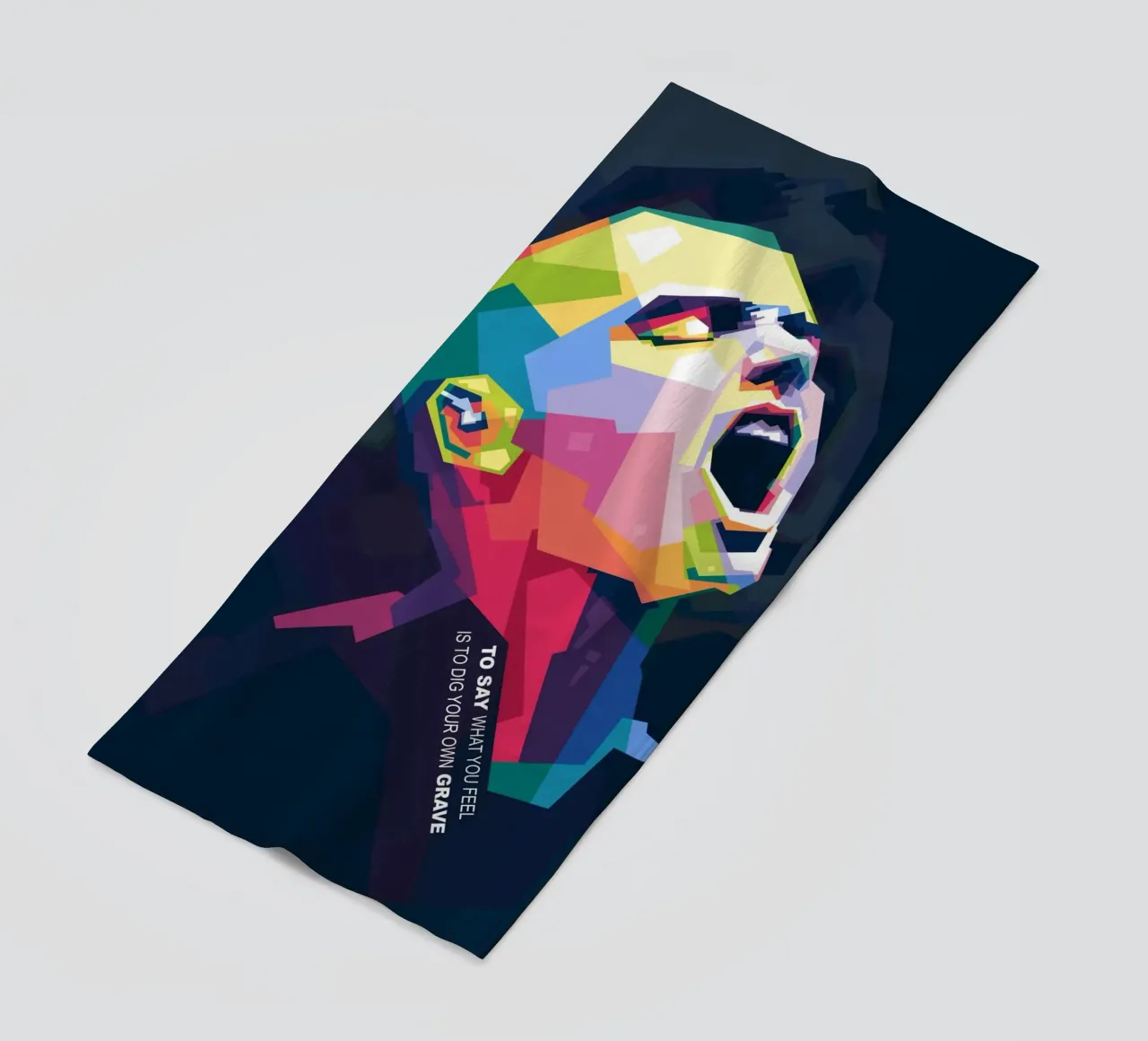 Sinead O' Connor in stile WPAP telo mare da Alkahfsmart