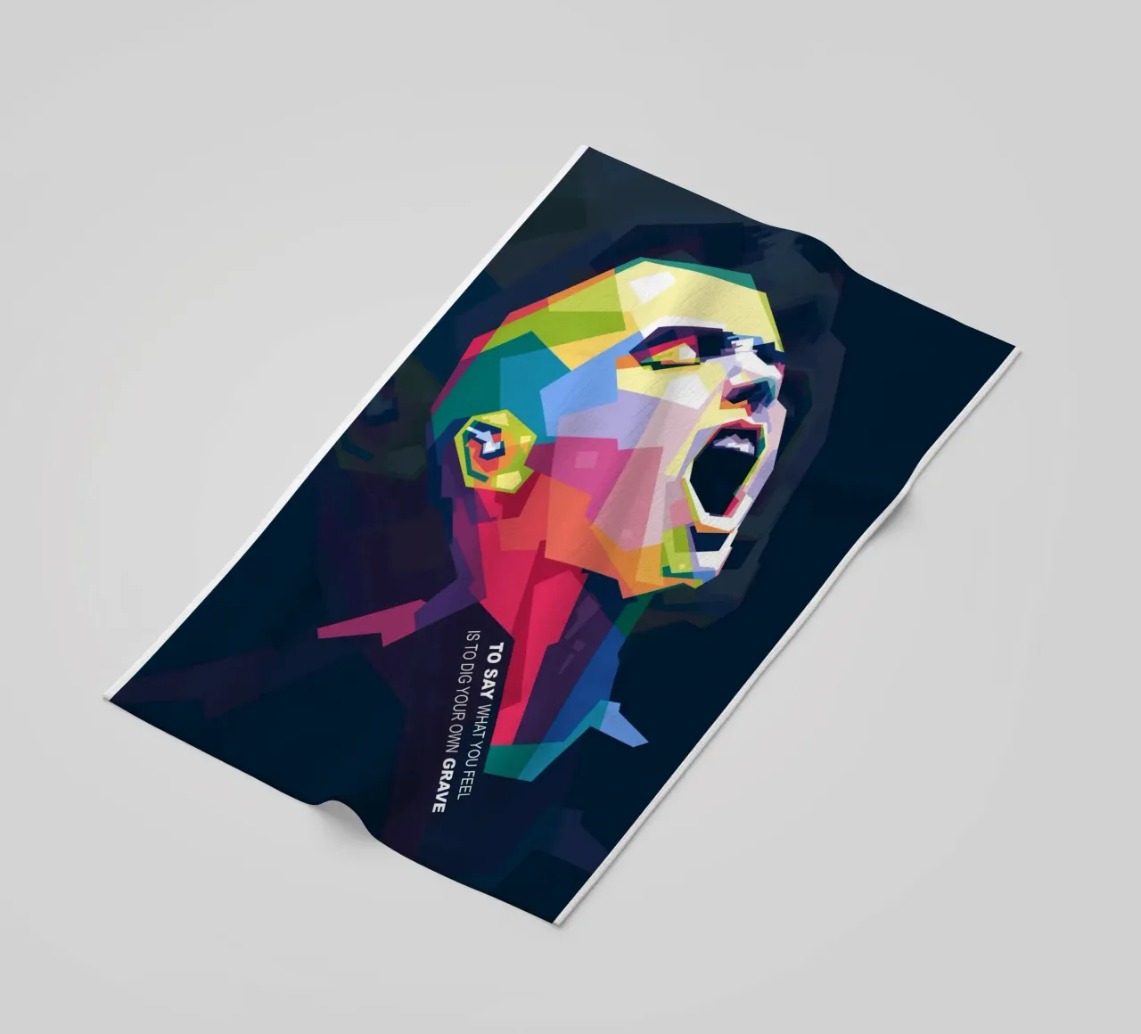 Sinead O' Connor in stile WPAP telo mare da Alkahfsmart