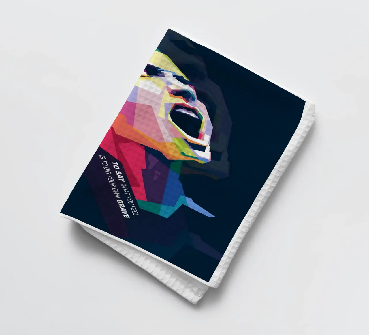 Sinead O' Connor dans le style WPAP torchon de Alkahfsmart