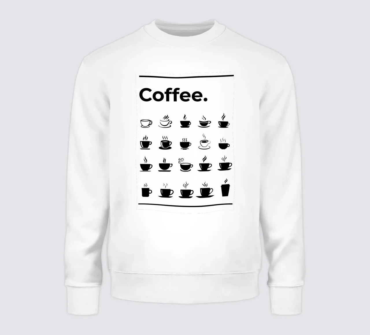 Il grafico della guida definitiva al caffè felpa da Eames