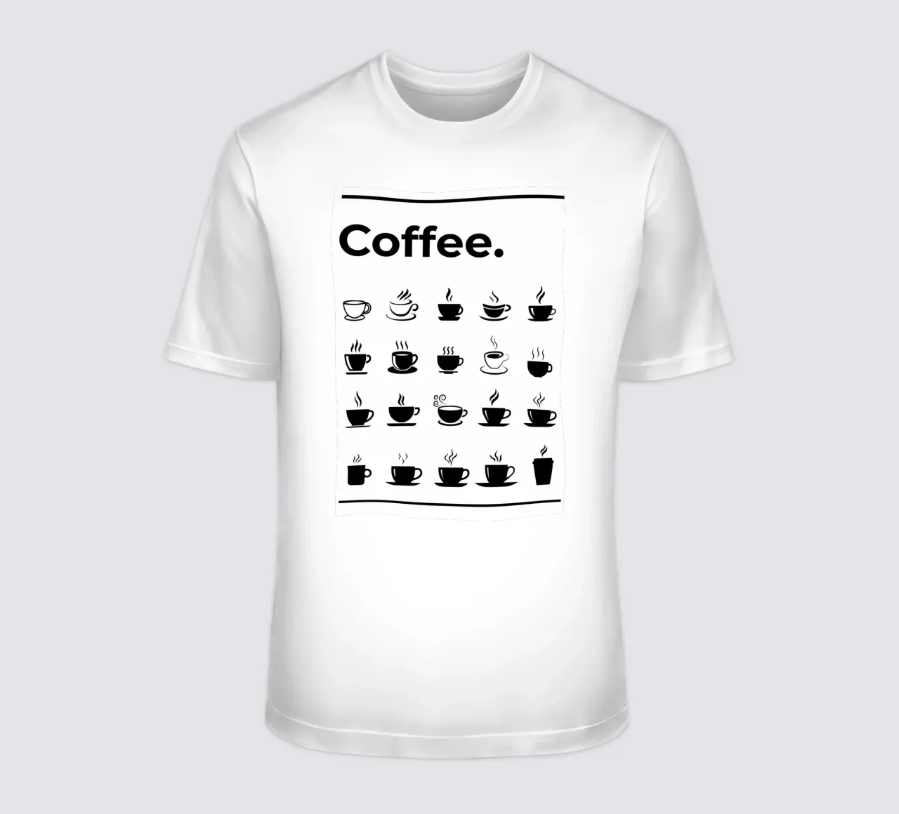 Der ultimative Kaffeeführer Chart T-Shirt von Eames