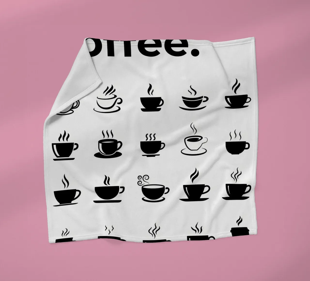 Der ultimative Kaffeeführer Chart Fleecedecke von Eames