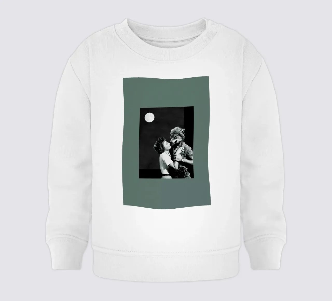 You Dont Look the Same as When I Was Dreaming baby sweatshirt by Maarten Léon