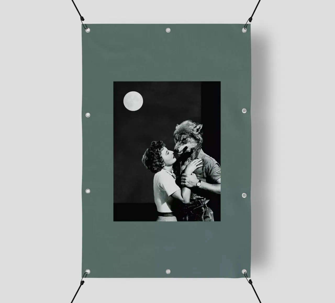 You Dont Look the Same as When I Was Dreaming telo in pvc da Maarten Léon