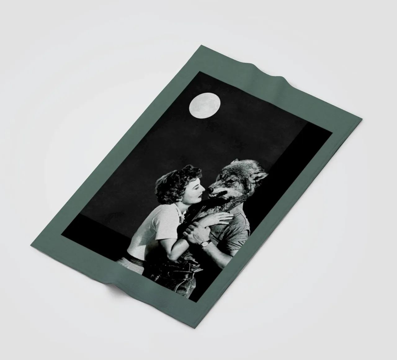 You Dont Look the Same as When I Was Dreaming fleece blanket by Maarten Léon