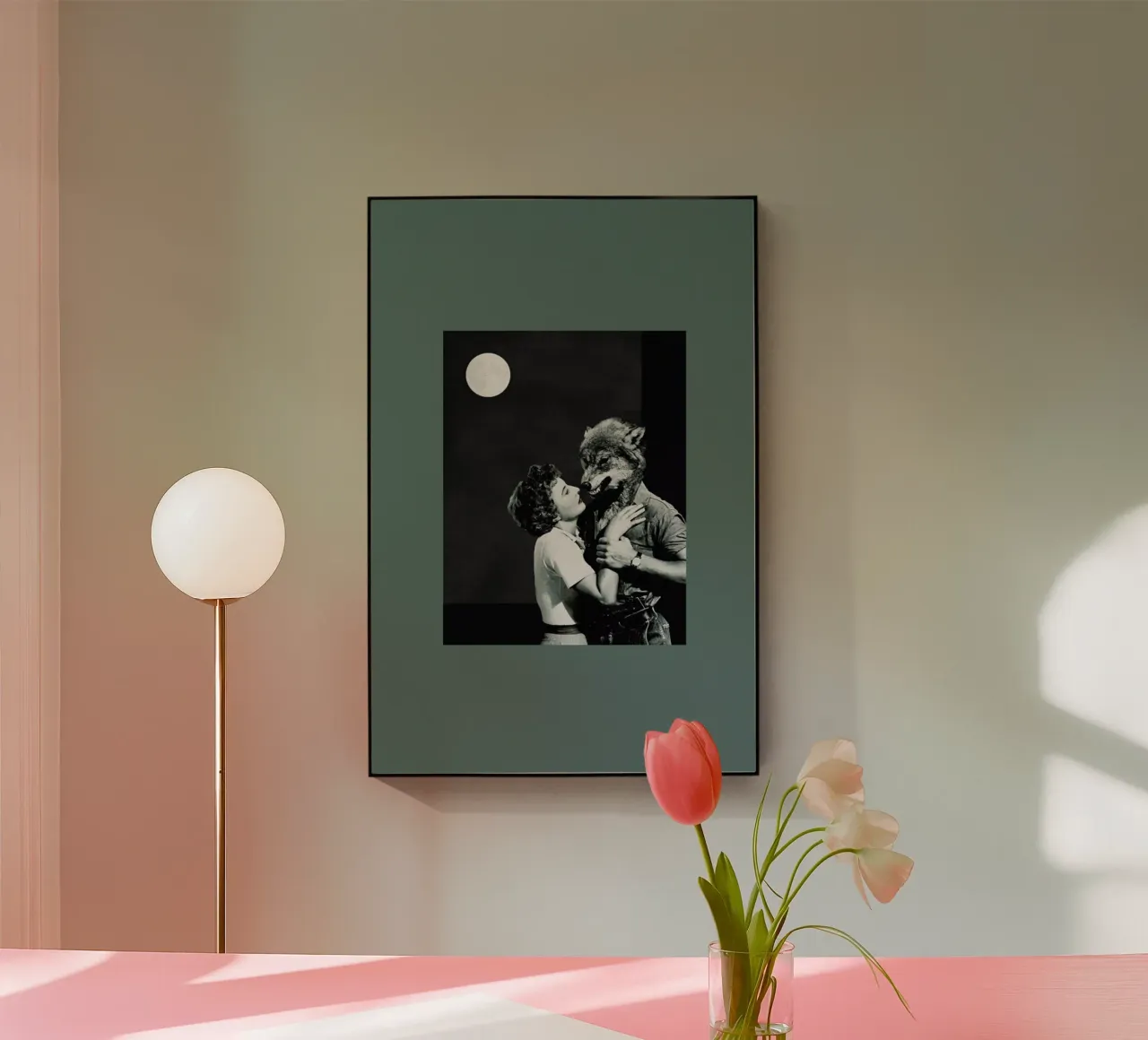 You Dont Look the Same as When I Was Dreaming plexiglass da Maarten Léon