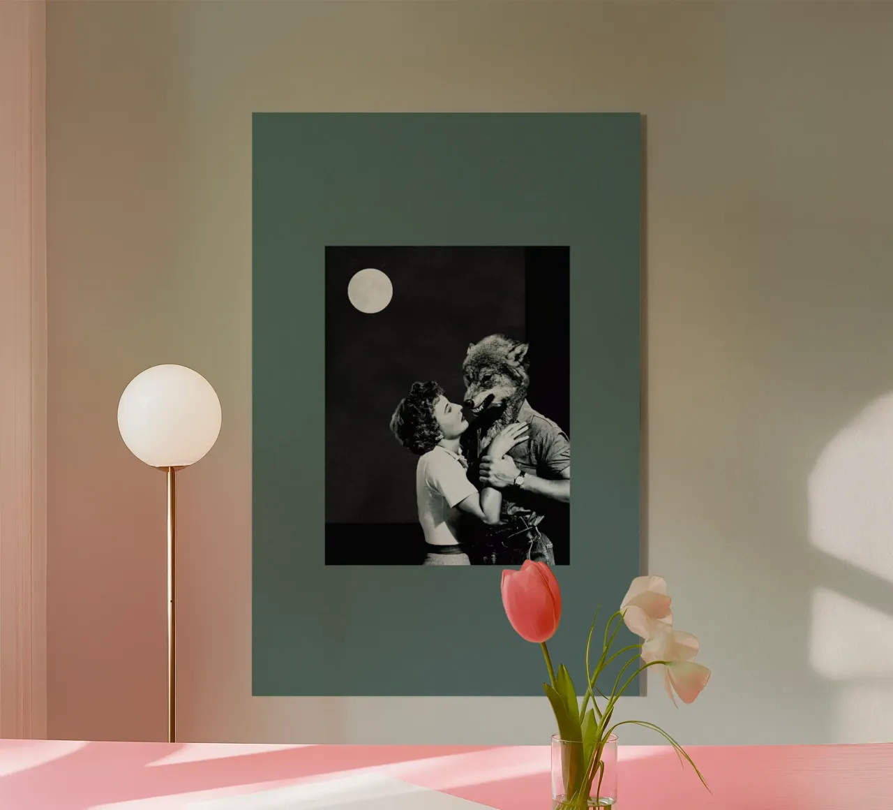 You Dont Look the Same as When I Was Dreaming plexiglass da Maarten Léon