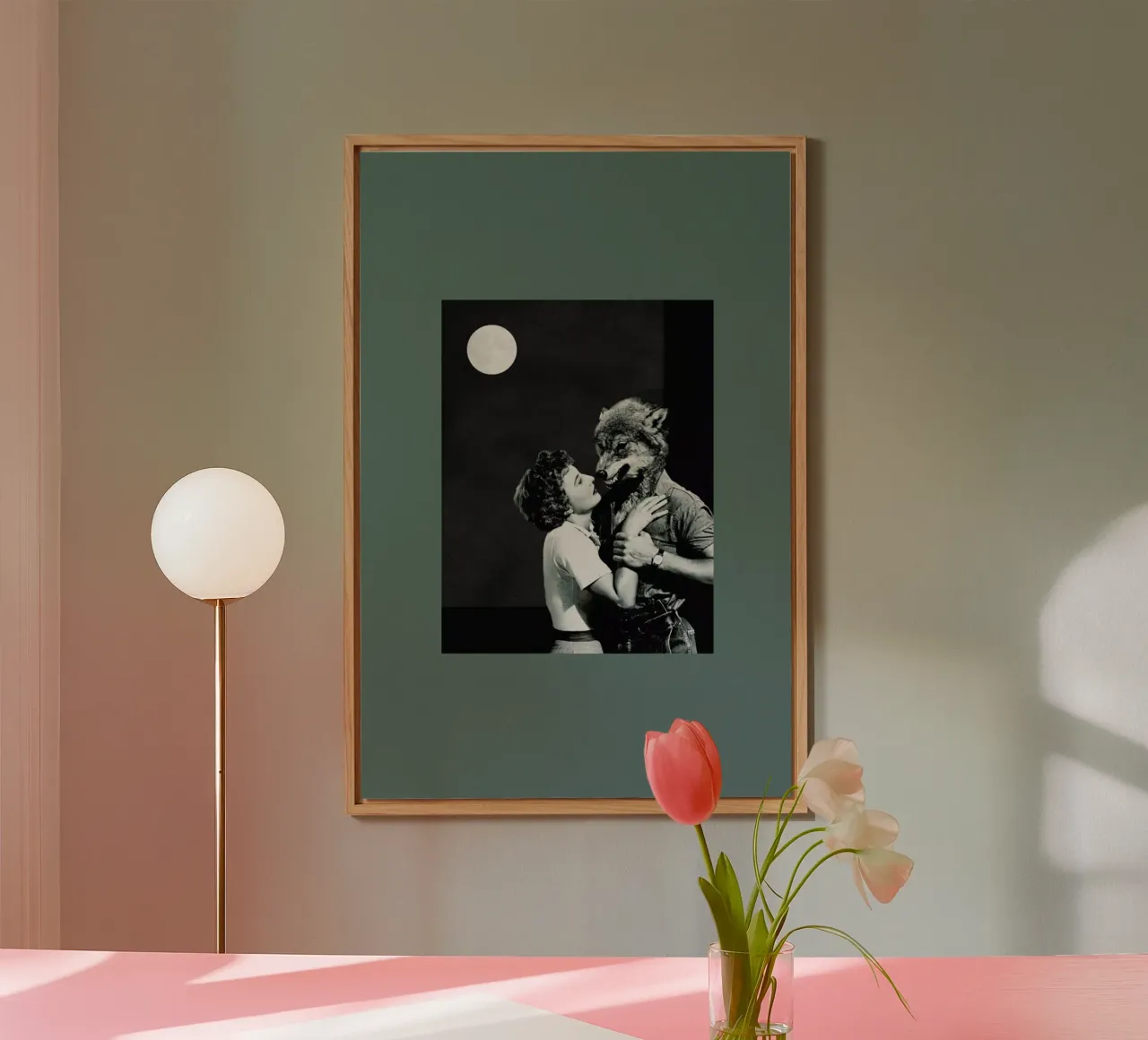 You Dont Look the Same as When I Was Dreaming alluminio dibond da Maarten Léon