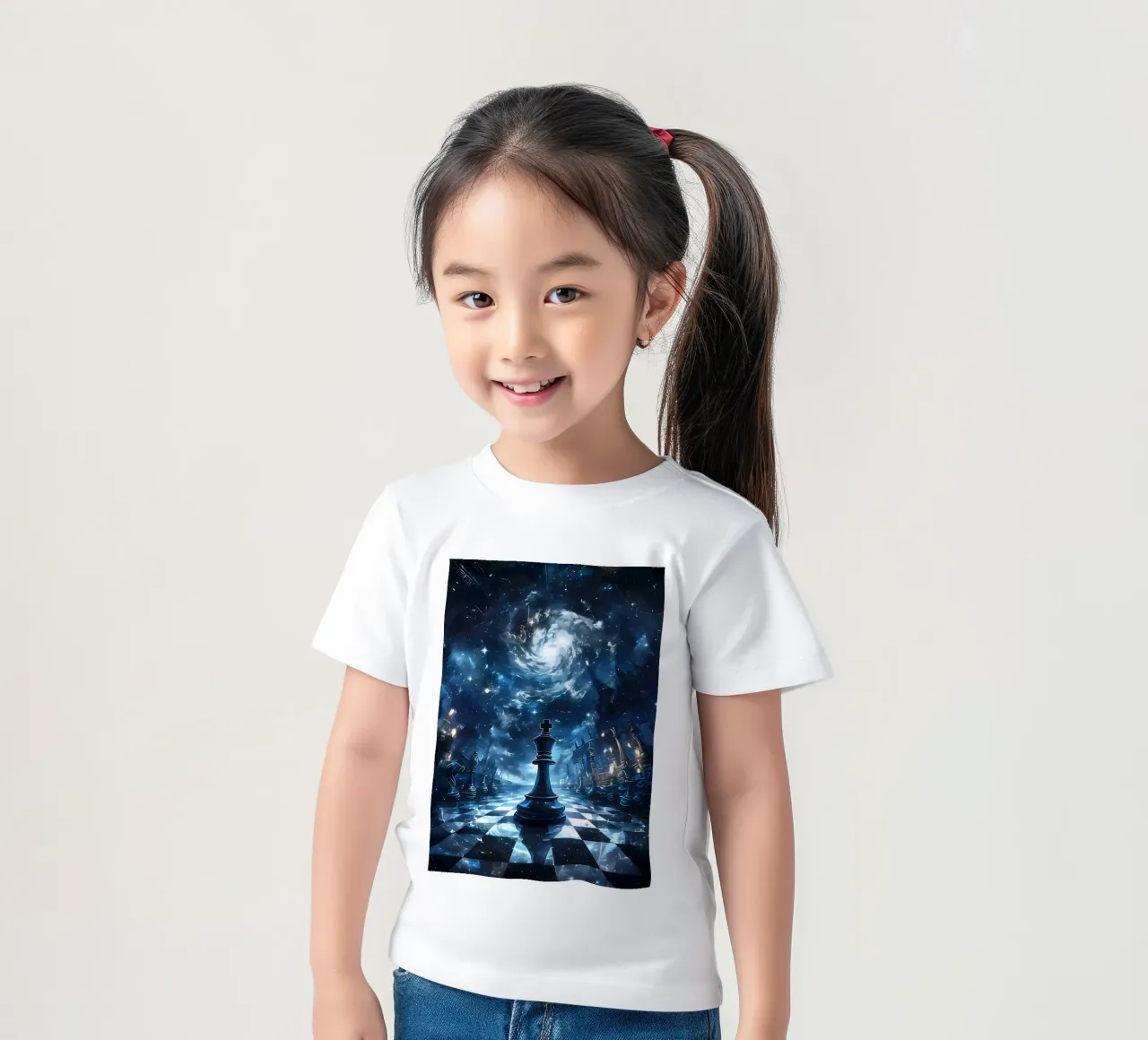 Schach König Lustig Inspirierend Kinder T-Shirt von Stylianos