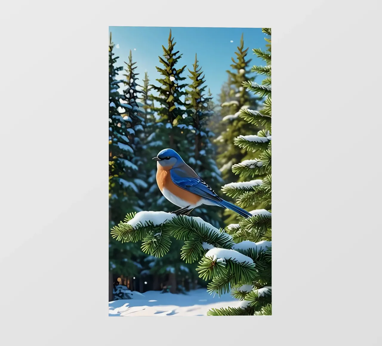 Poster minimalista 1 telo in pvc da Kadynce