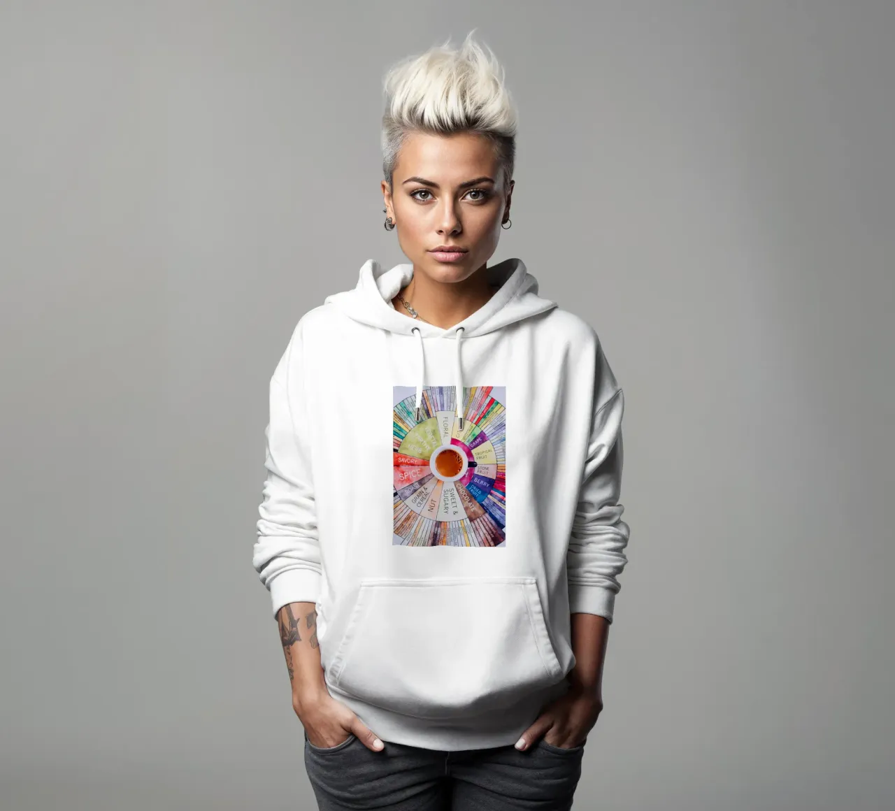 Guía del café más vendido sudadera con capucha de Eames