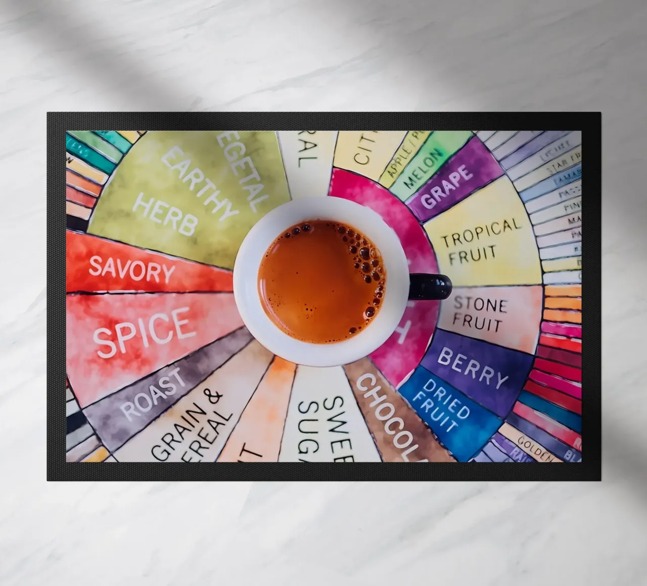 Guía del café más vendido felpudo de Eames