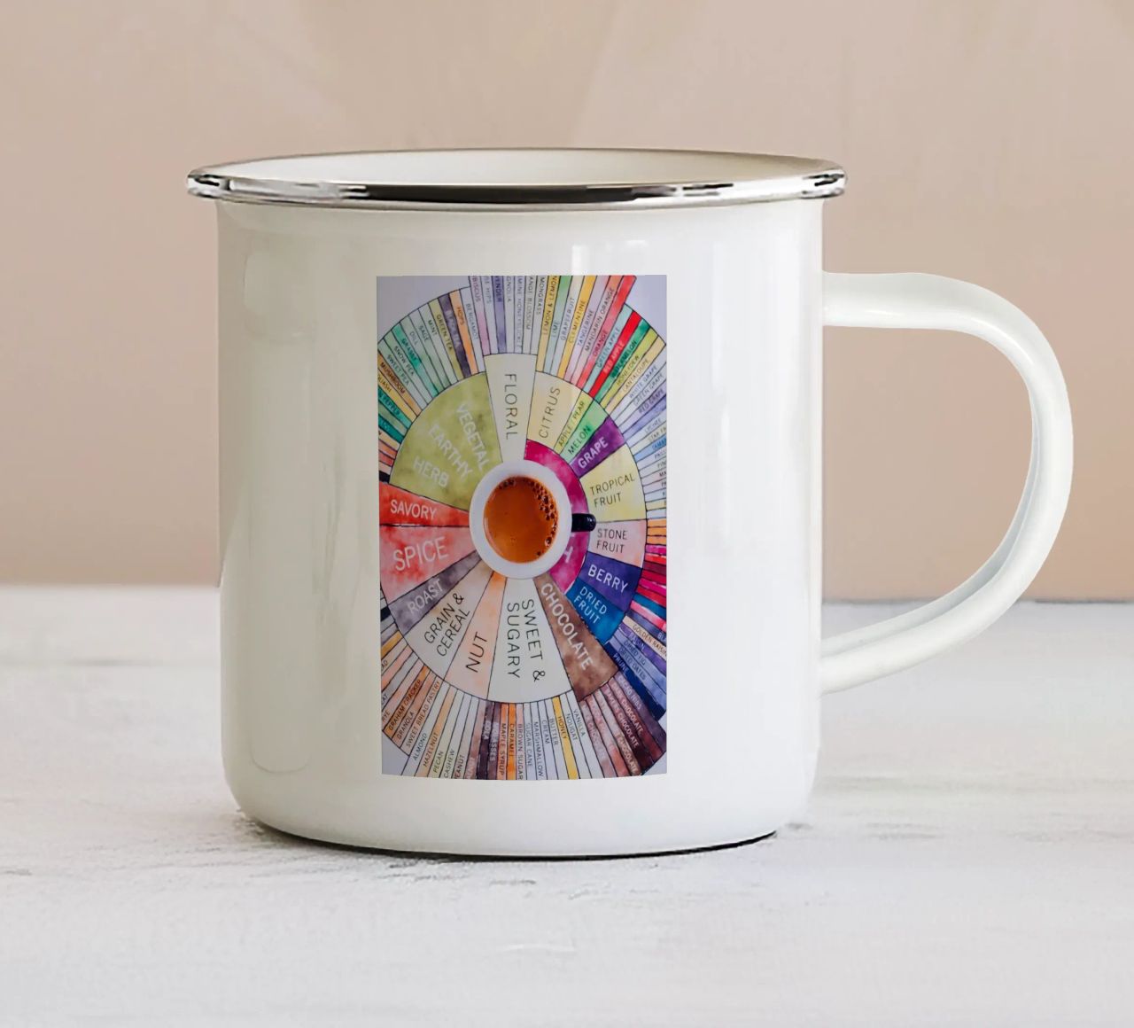 Guida al caffè più venduta tazza in smalto da Eames