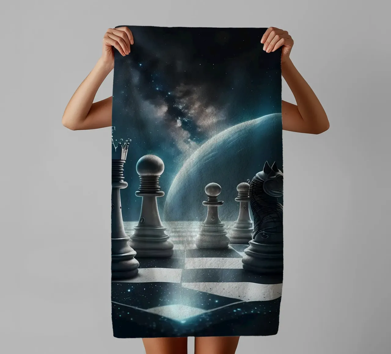 MINDSET IS EVERYTHING towel by Stylianos