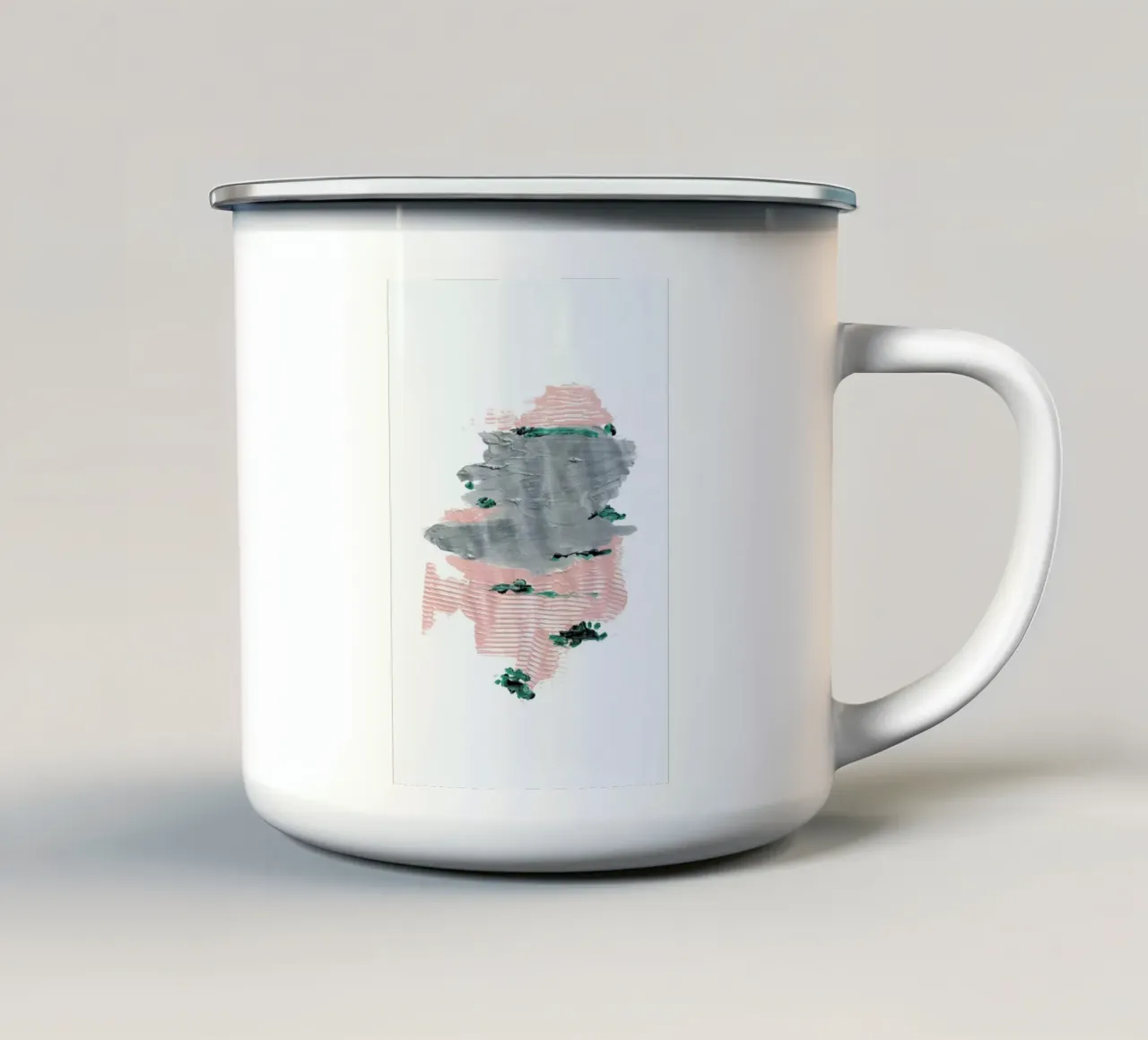 Painting III tazza in smalto da petiteCAPS