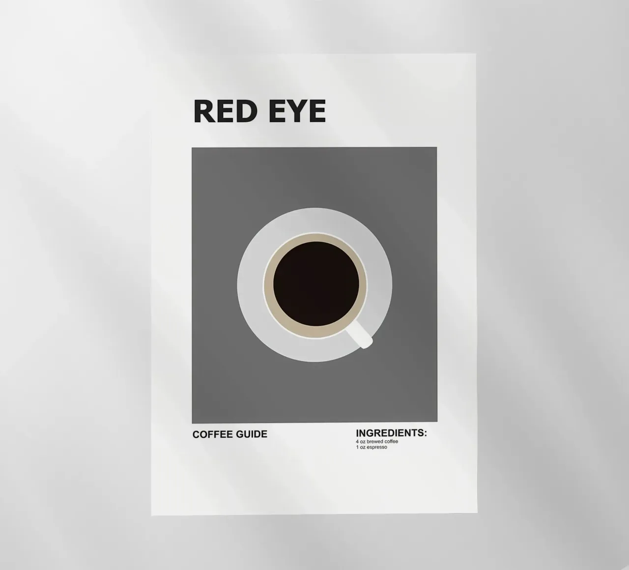 Caffè freddo pellicola backlit da Eames