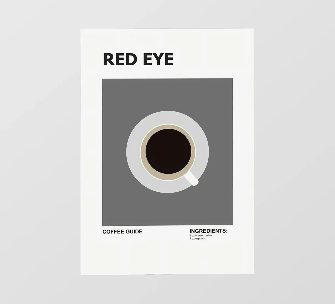 Caffè freddo pellicola backlit da Eames