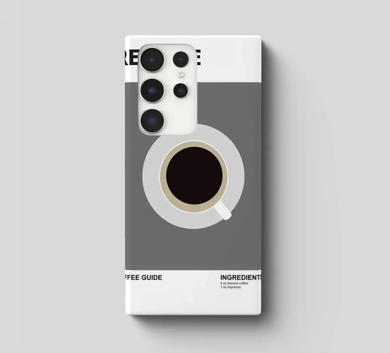 Caffè freddo cover samsung da Eames