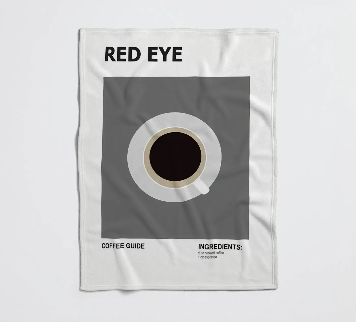 Caffè freddo coperta in pile da Eames