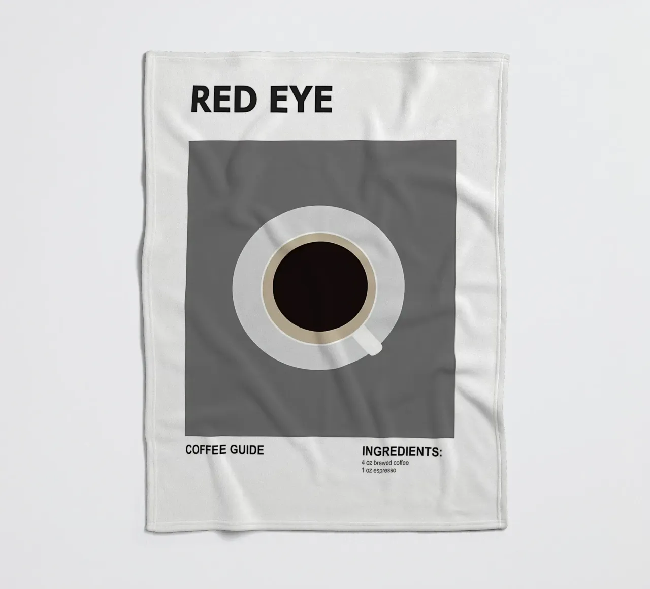 Caffè freddo coperta in pile da Eames