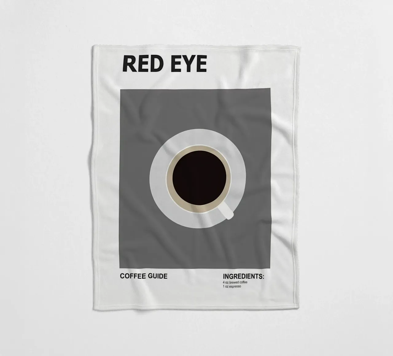 Caffè freddo coperta in pile da Eames