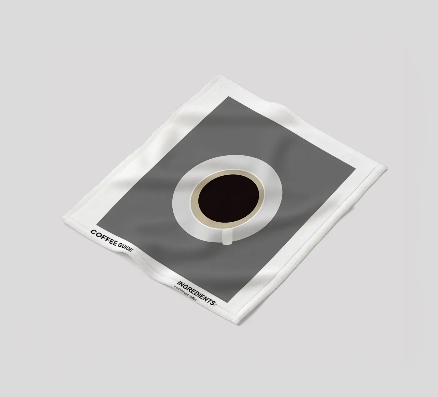 Caffè freddo coperta in pile da Eames