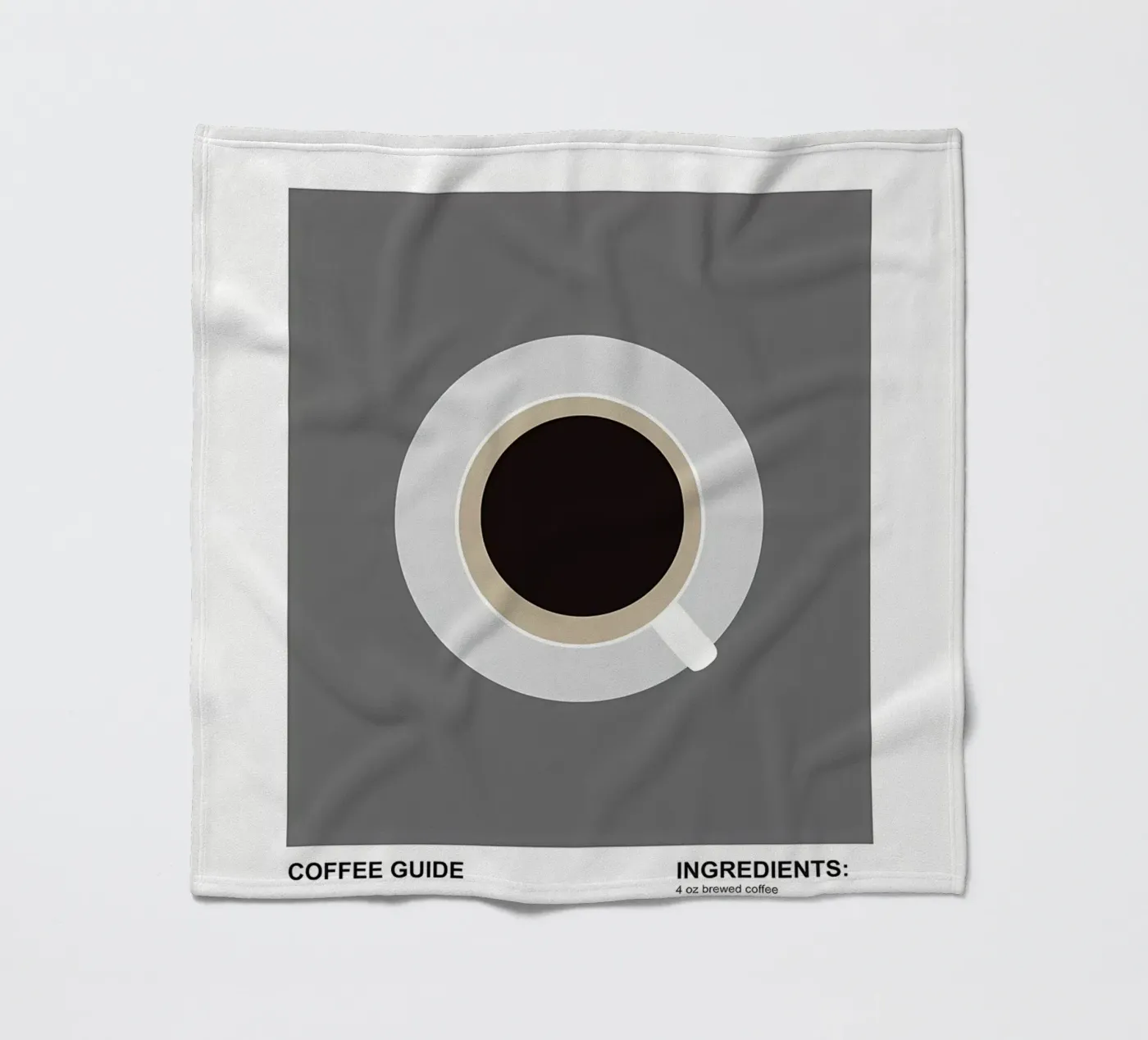 Caffè freddo coperta in pile da Eames