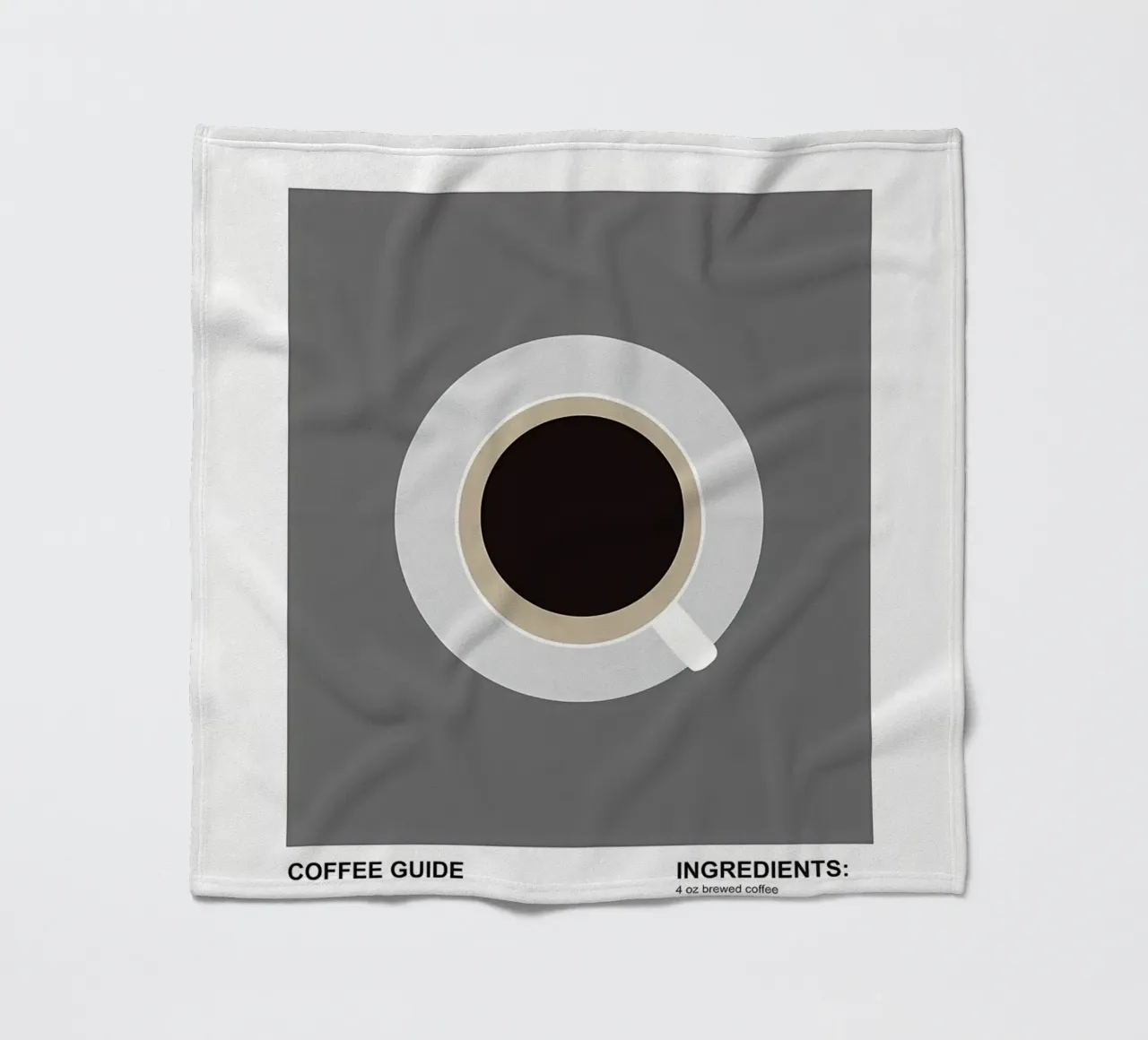 Caffè freddo coperta in pile da Eames