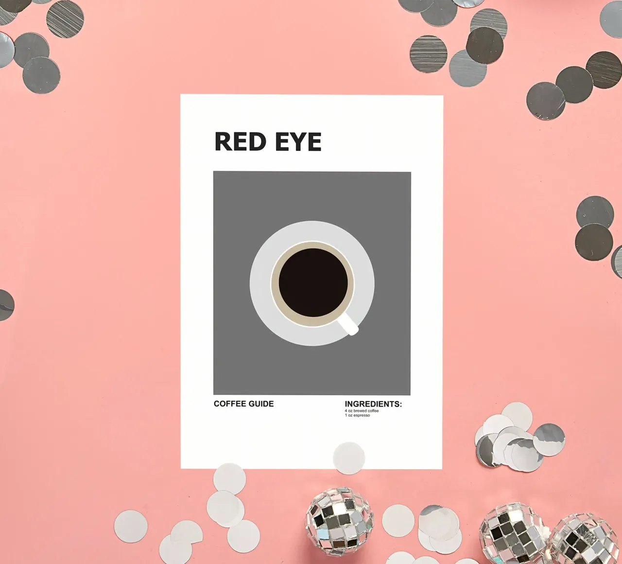 Caffè freddo adesivo da Eames