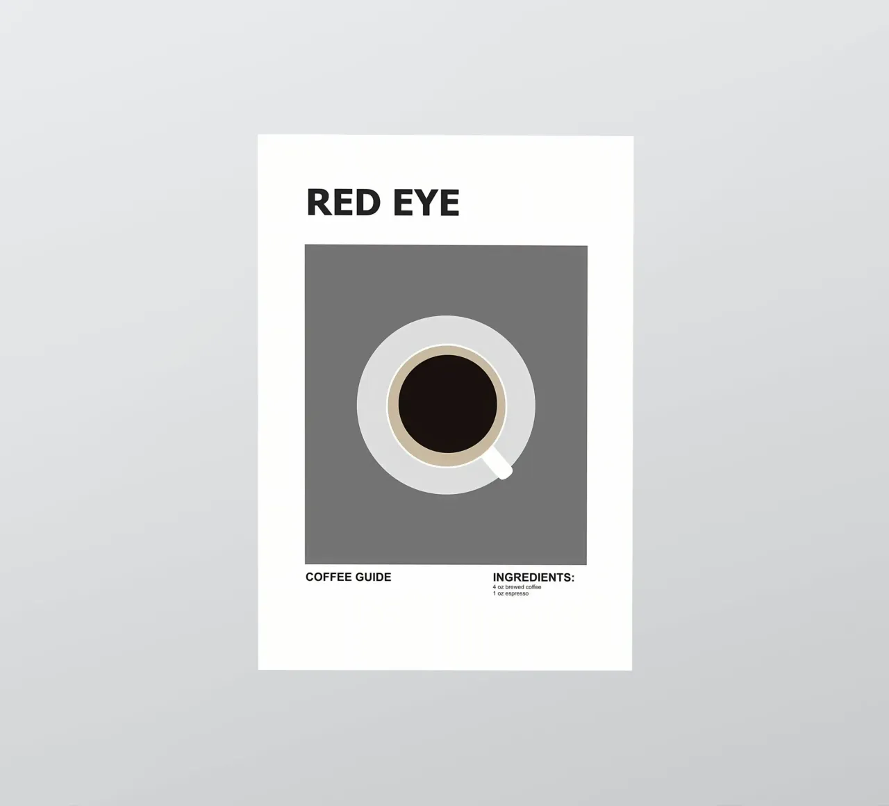 Caffè freddo adesivo da Eames