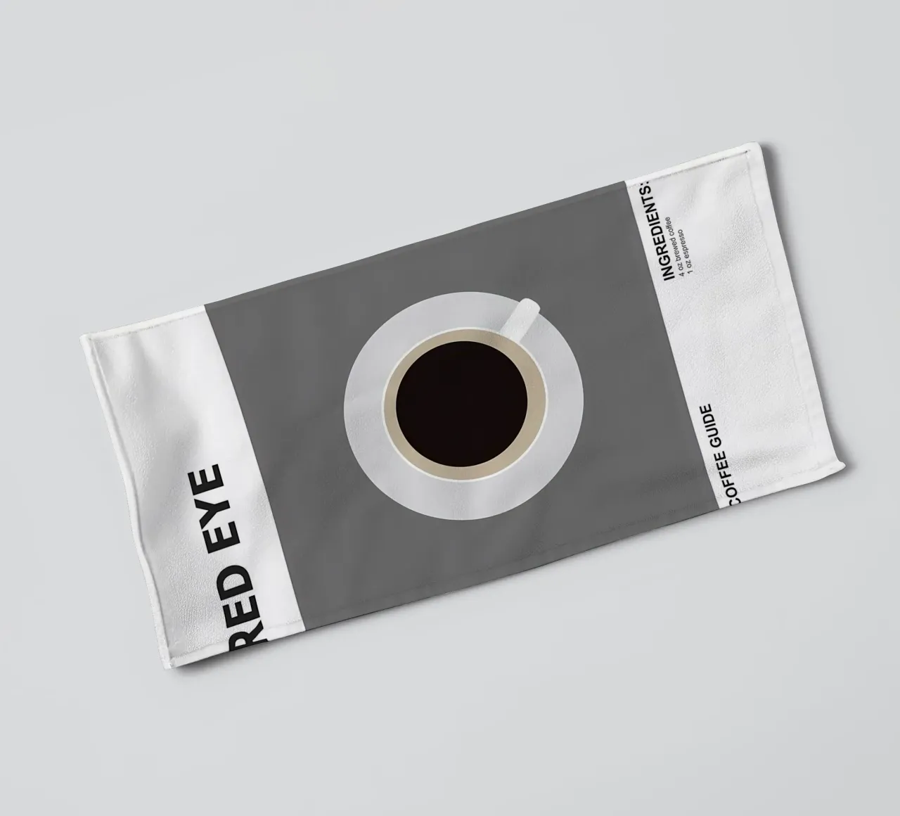 Caffè freddo asciugamano da bagno da Eames