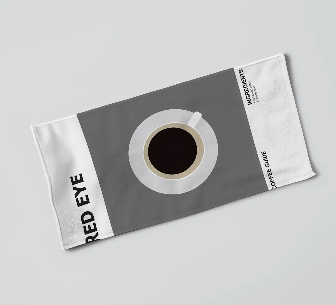 Caffè freddo asciugamano da bagno da Eames