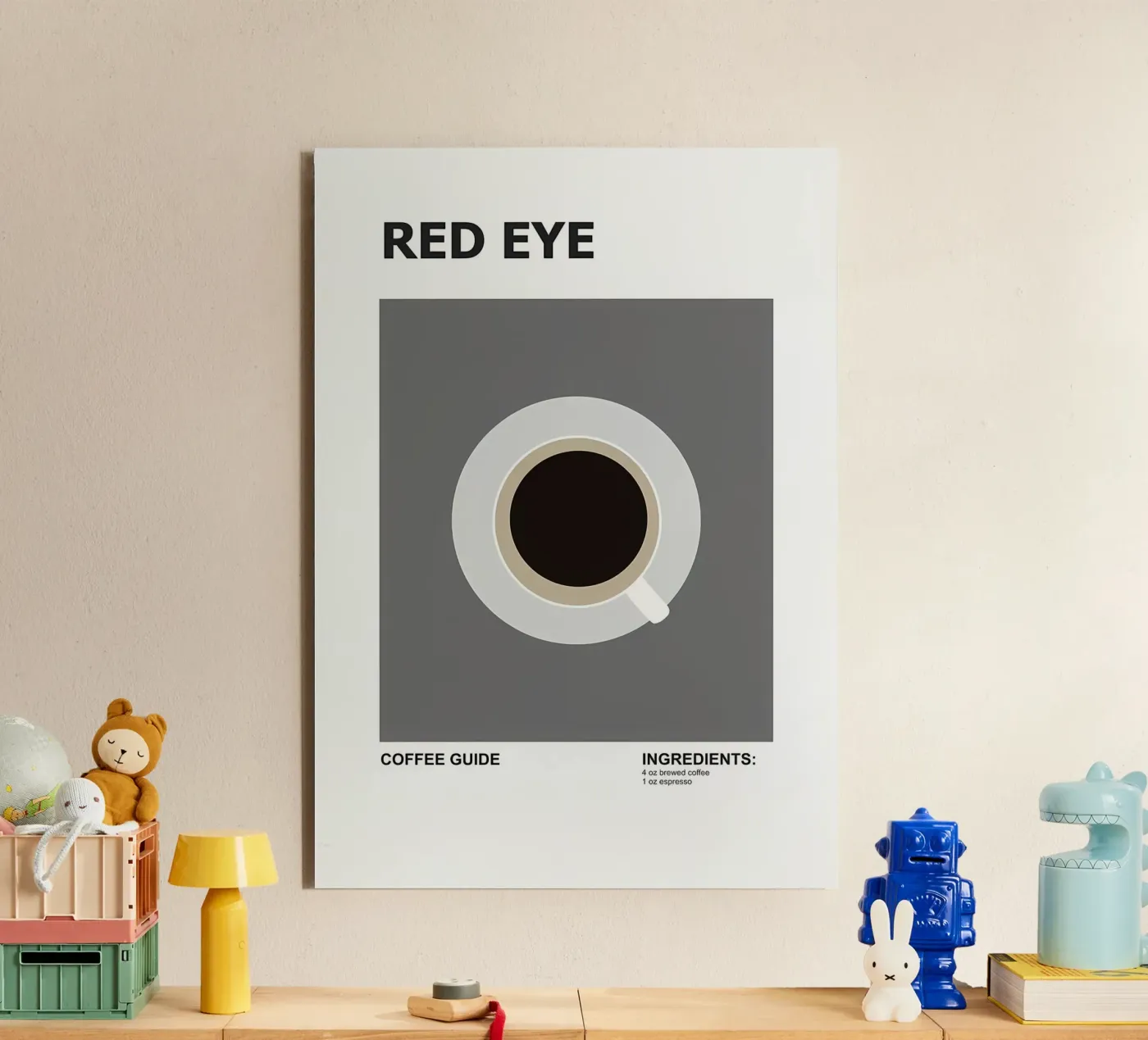 Caffè freddo pannello forex da Eames