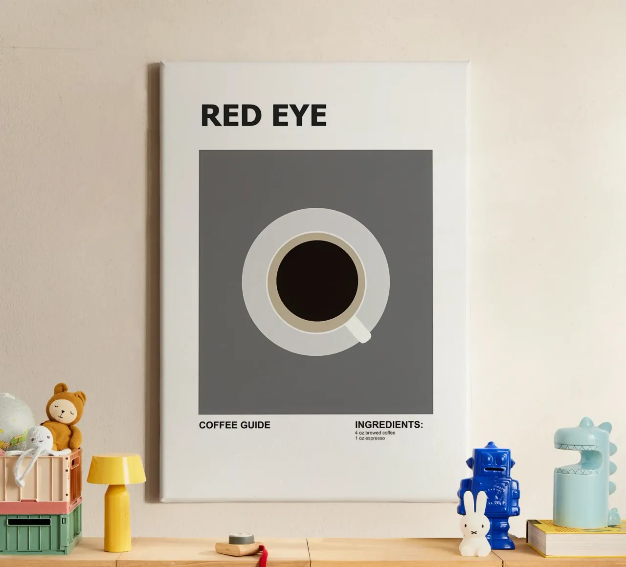 Caffè freddo tela da Eames