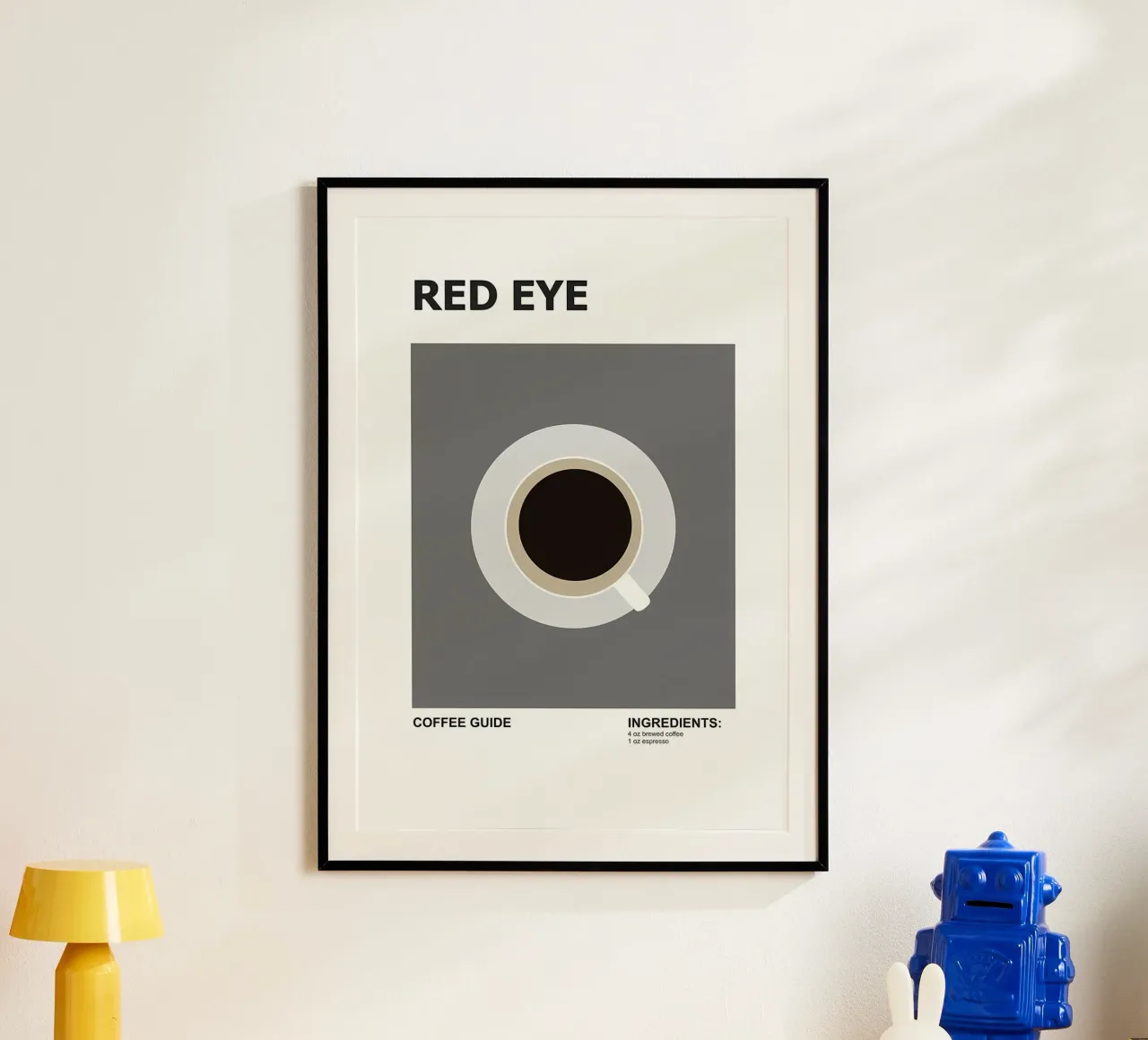 Caffè freddo poster da Eames