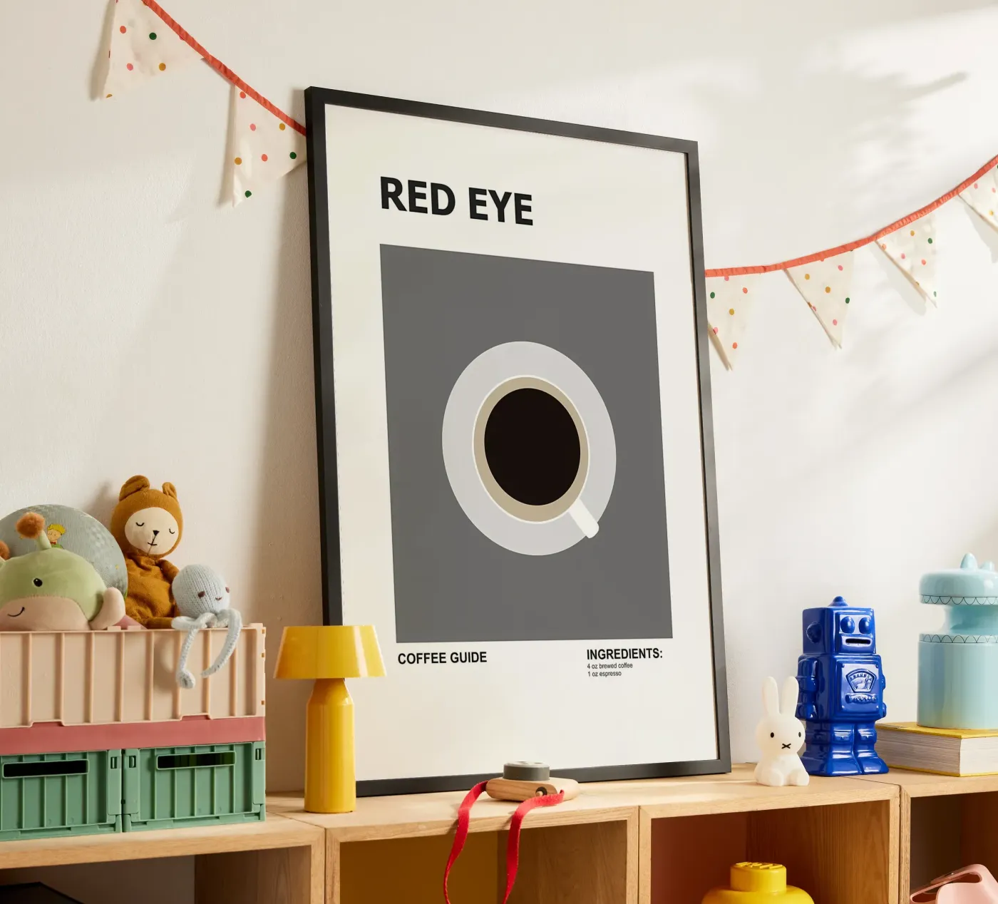 Caffè freddo poster da Eames