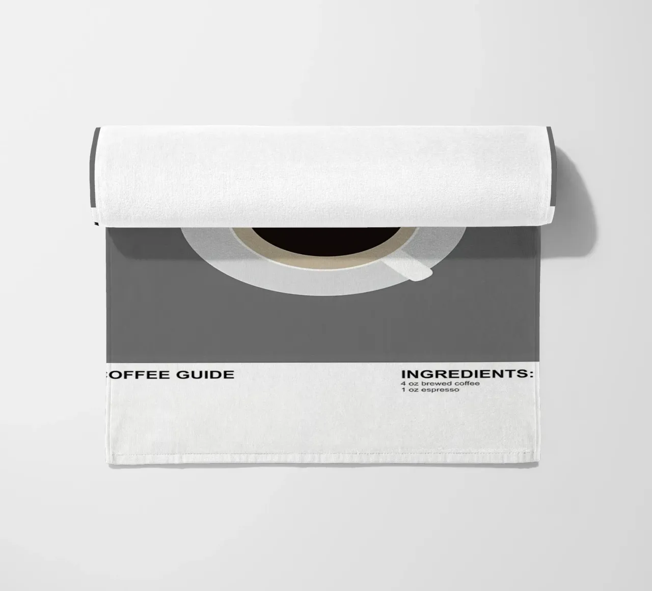 Caffè freddo telo mare da Eames