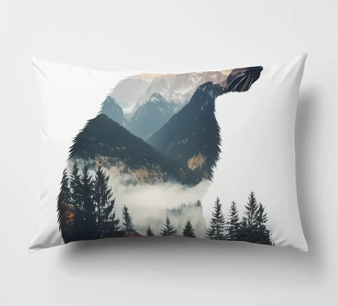 Paesaggio del Monte Gatto cuscino da Ginnery