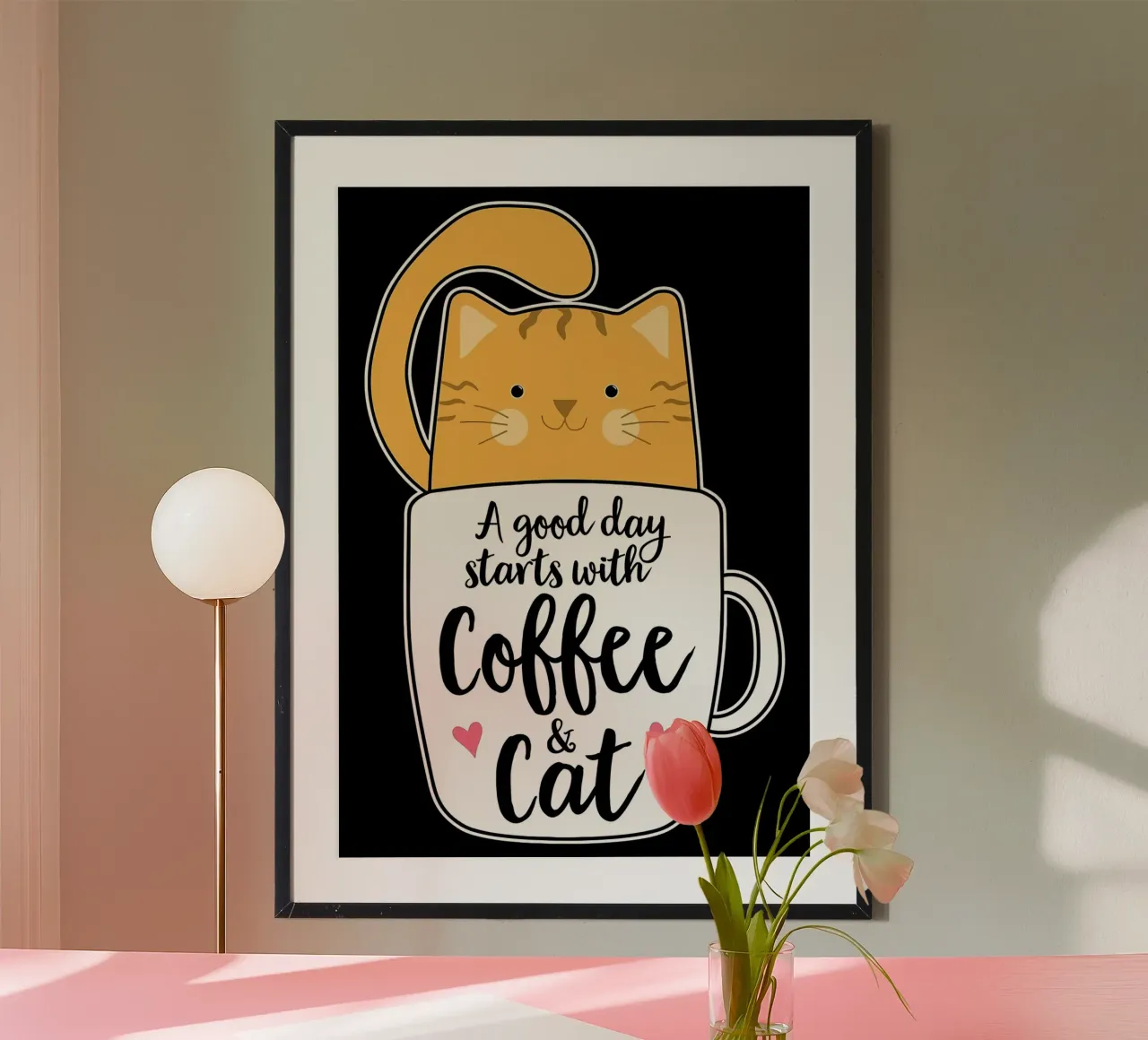 Divertente tazza da caffè per gatti carta hahnemühle da Delaplane