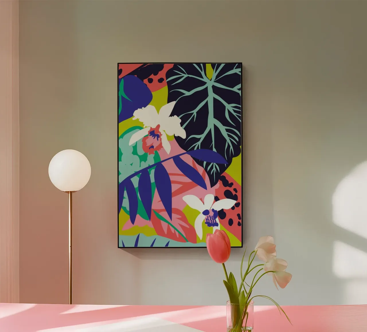 Jungle Foliage plexiglass da Mariery Young