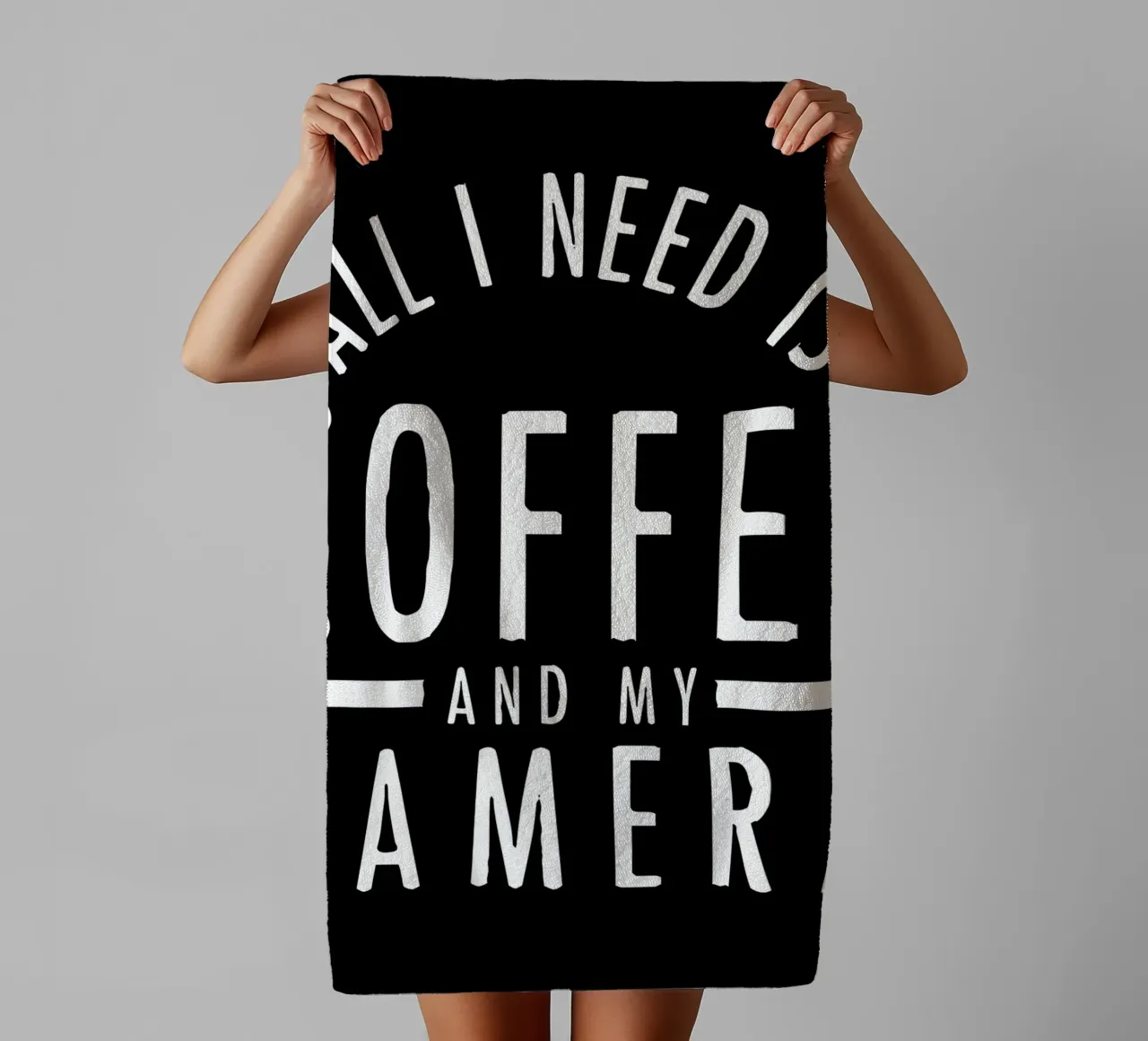 Need Coffee And My Camera towel by Delaplane