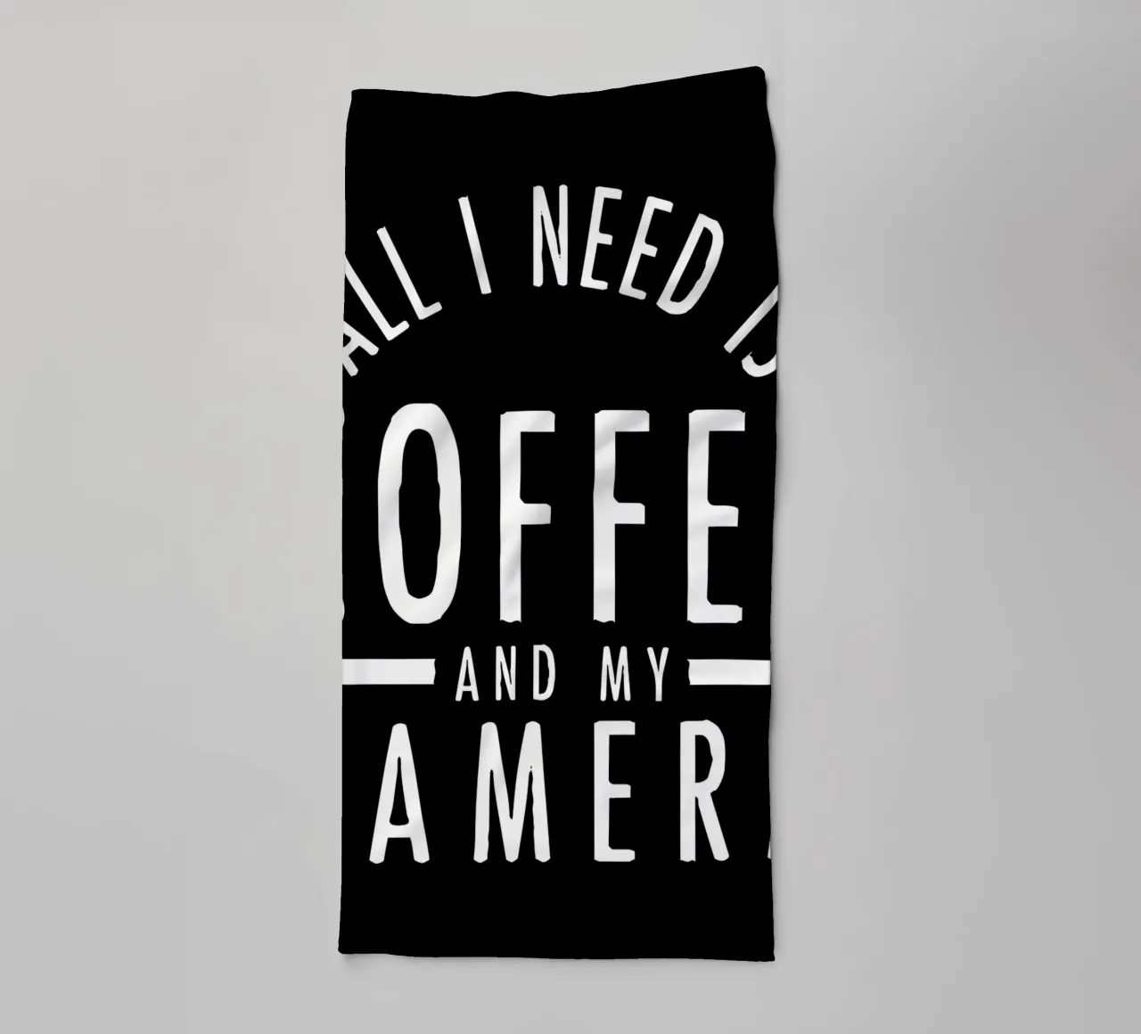 Need Coffee And My Camera towel by Delaplane