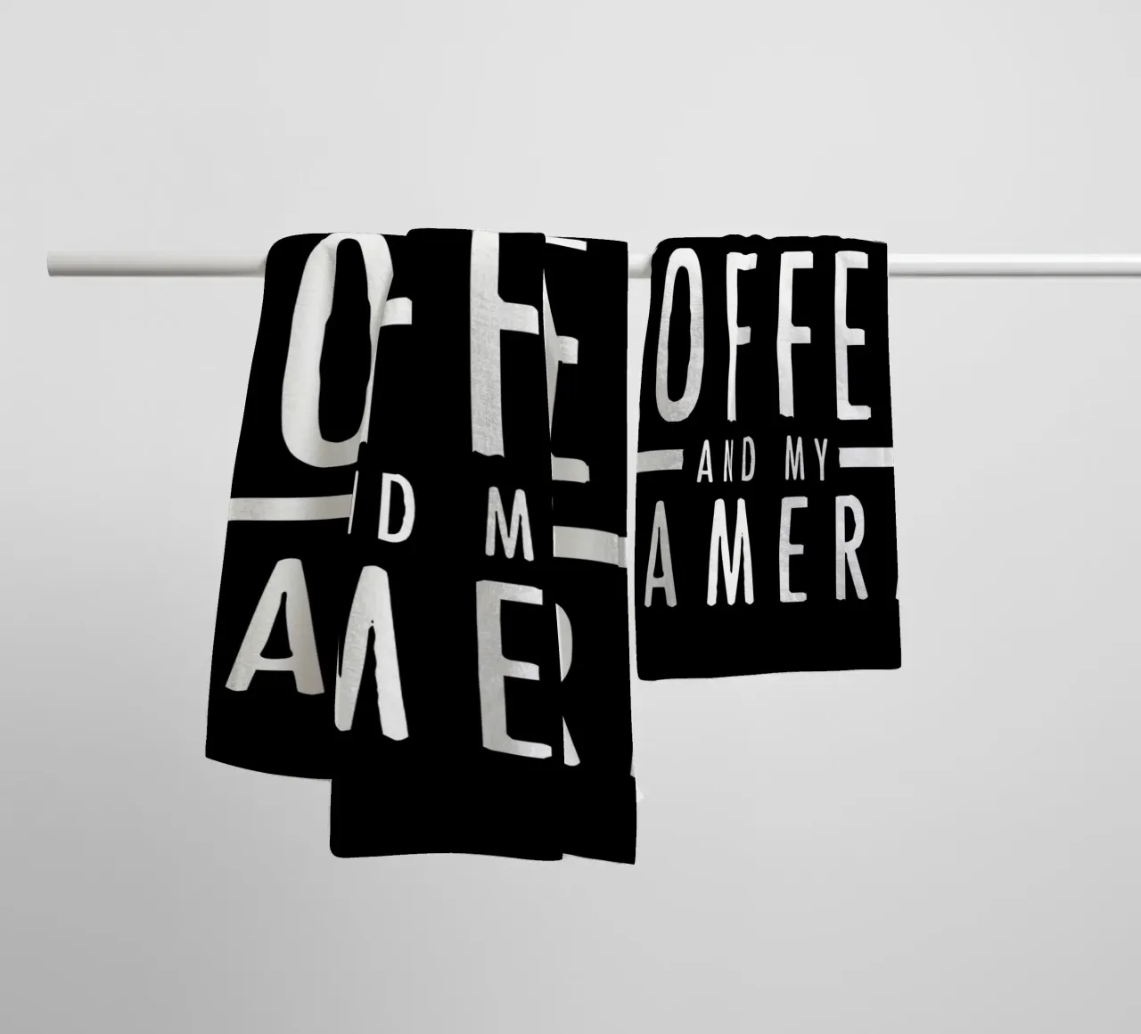 Need Coffee And My Camera towel by Delaplane