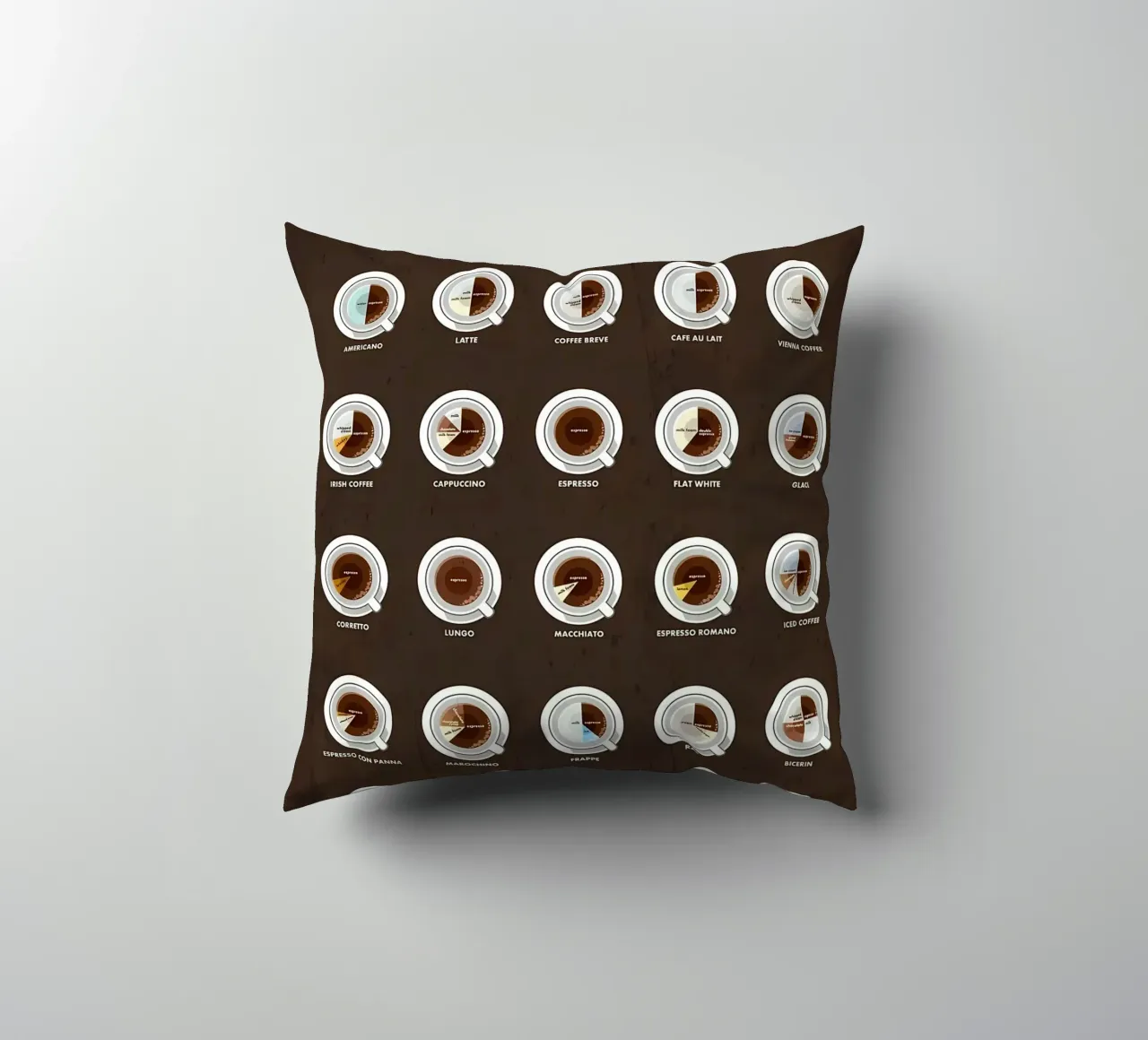 Caffettiera Americano cuscino da Eames