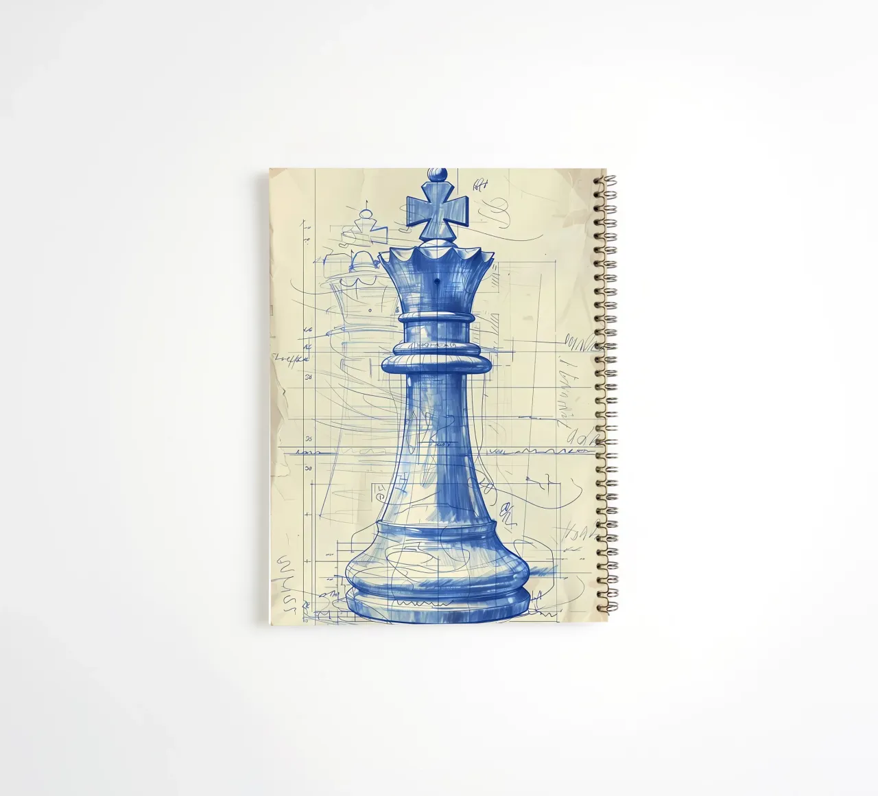 Game chess spiral notebook by Stylianos