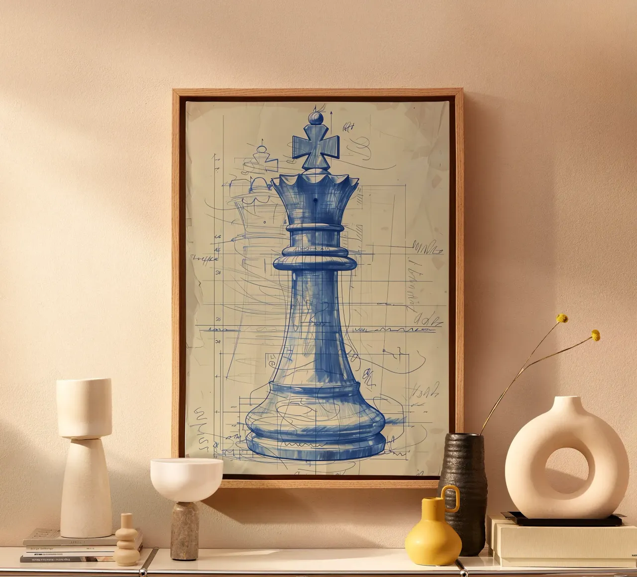 Game chess canvas by Stylianos