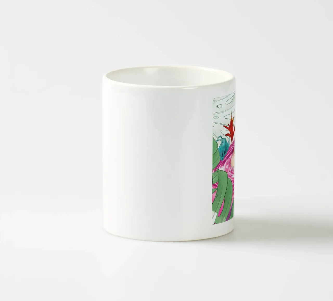 Ophelia ceramic mug by Ina Stanimirova