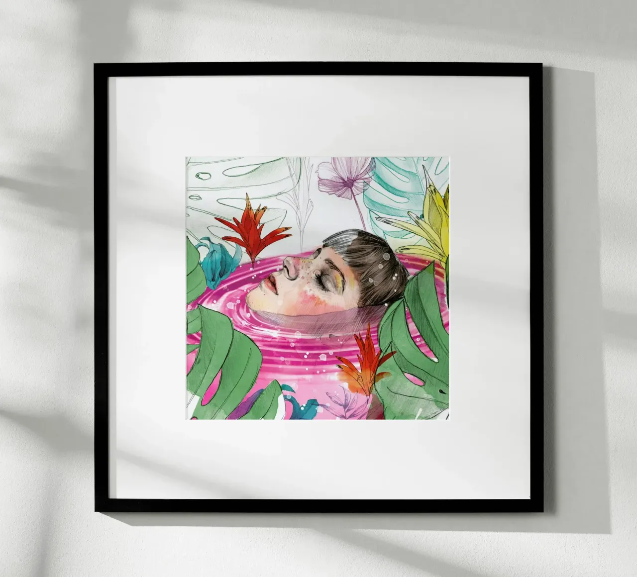 Ophelia Poster von Ina Stanimirova