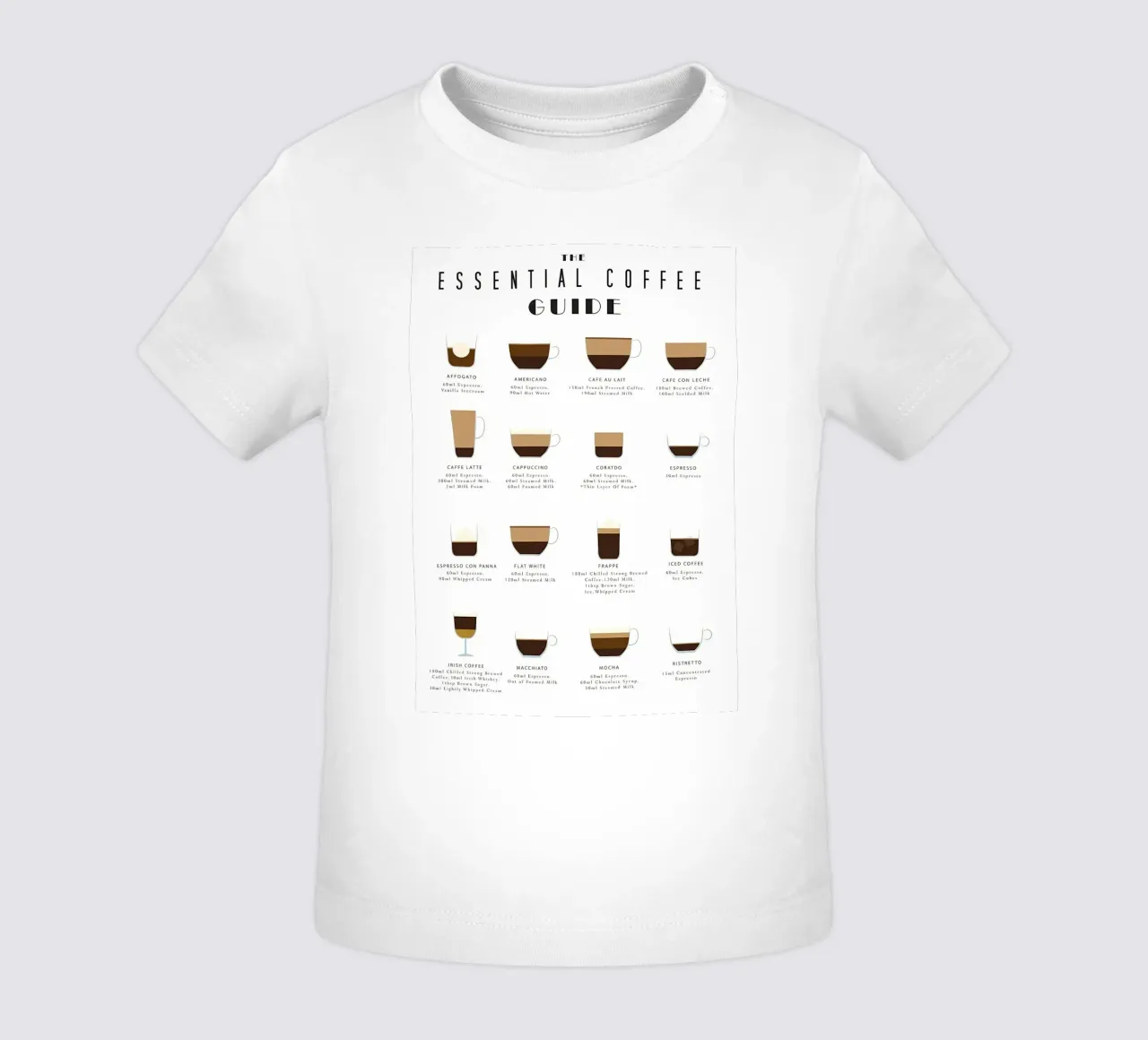 Guida alla preparazione del caffè maglietta neonato da Eames
